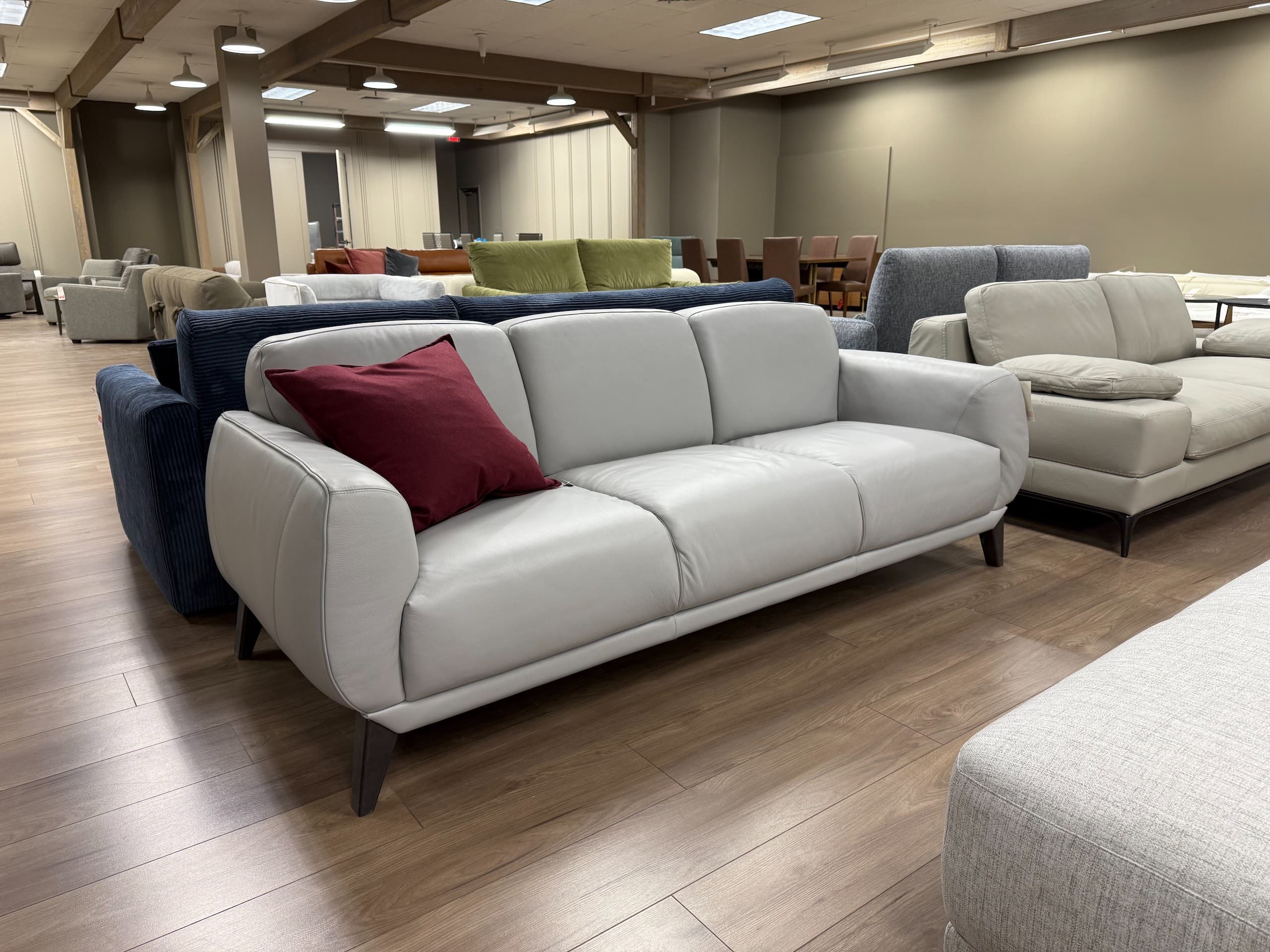 Natuzzi Editions Bristol Leather Sofa